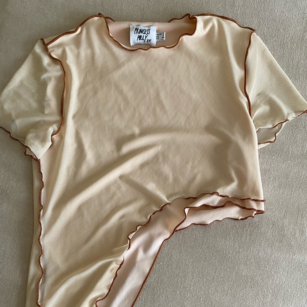 Princess Polly Asymmetrical Shirt